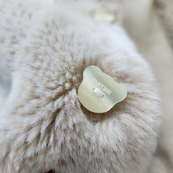 Kids Faux Fur Hooded Jacket Dress Set Cute Bear Detail 4Y Girl Outfit Fall Cozy - Picture 8 of 15